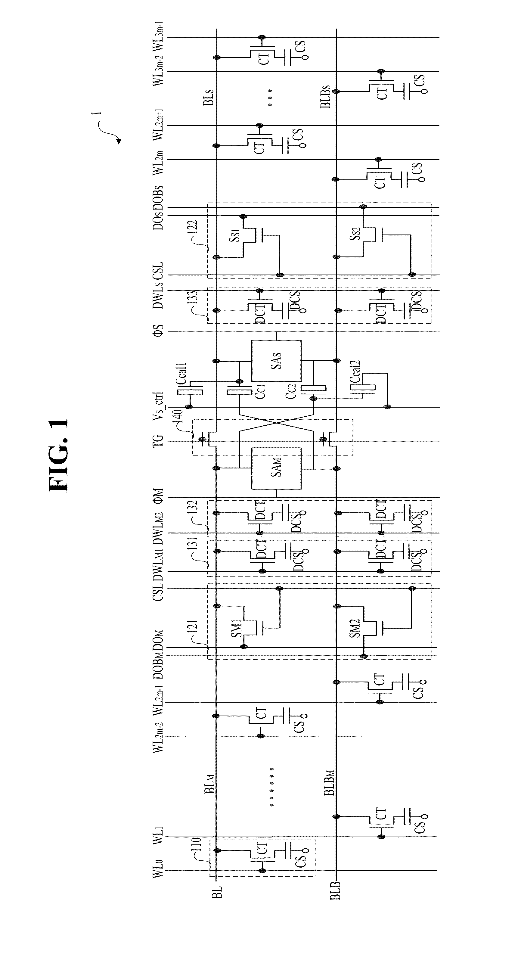 Multi-level dynamic memory device