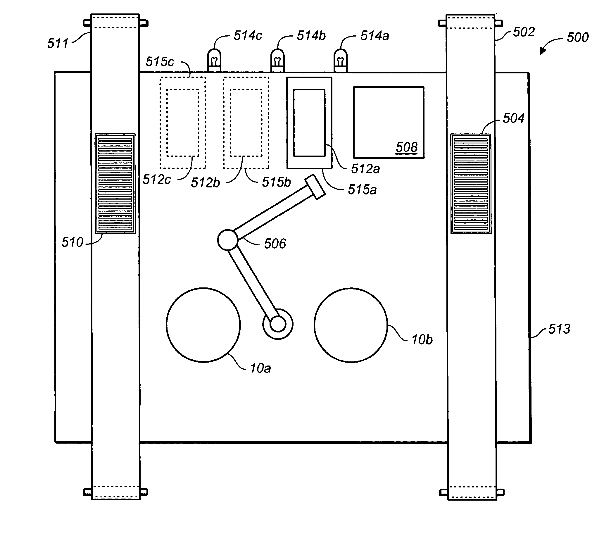 Robotic system for optically inspecting workpieces