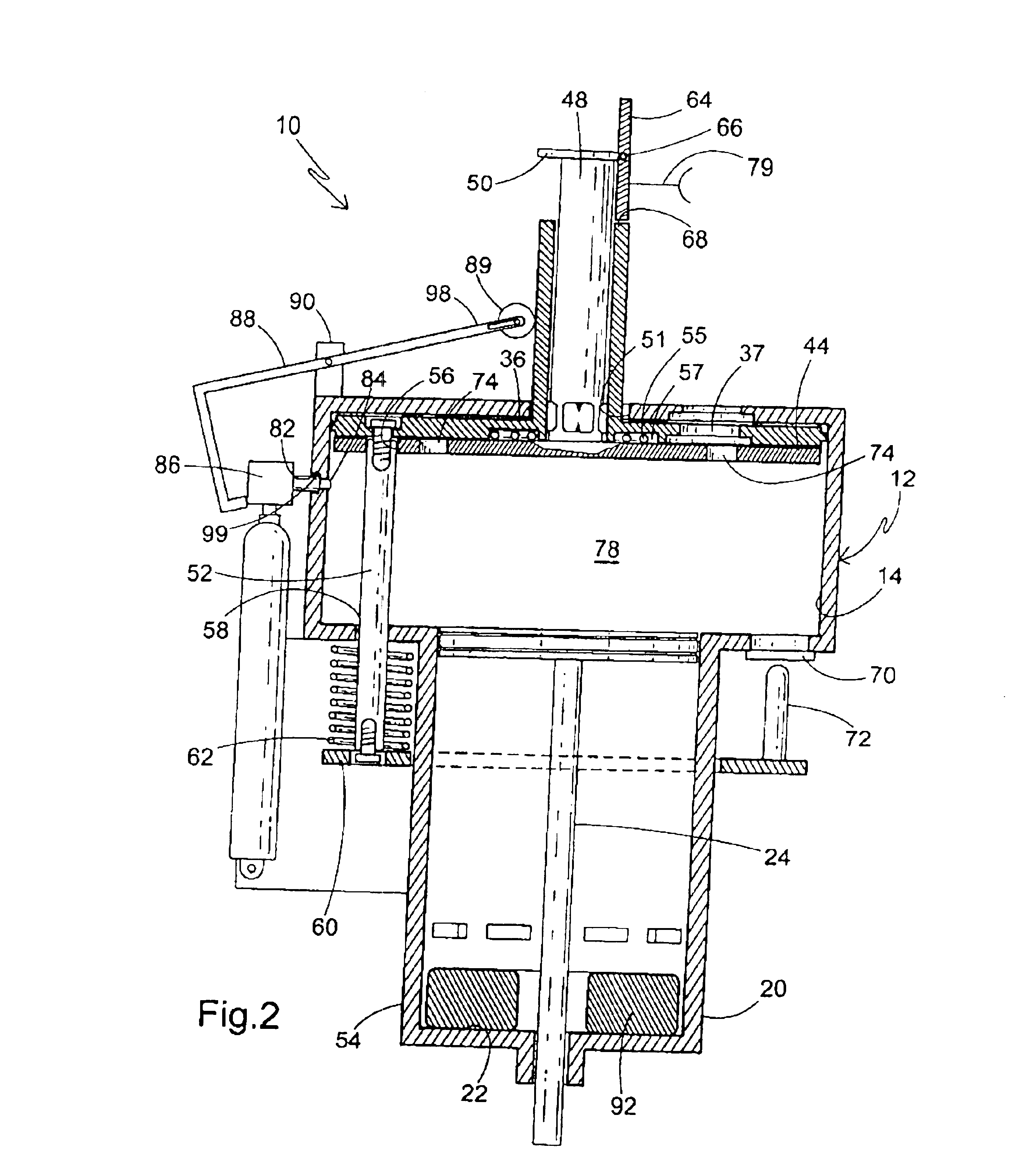 Latching mechanism for combustion chamber plate of a fastener driving tool