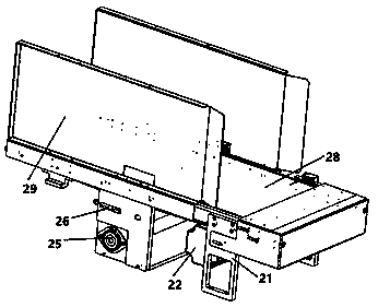 Double-station battery feeding equipment