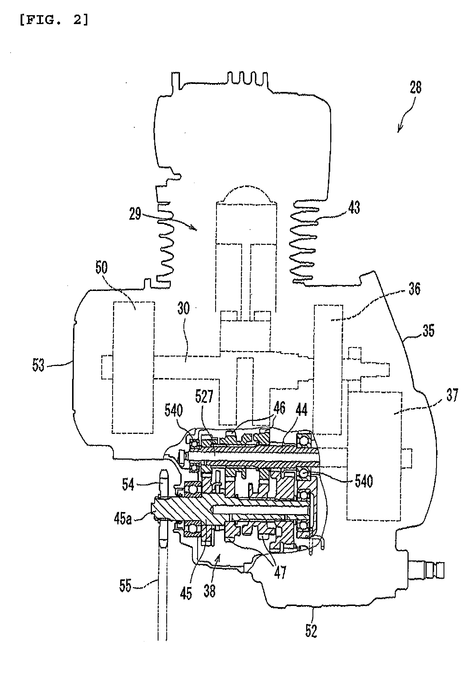 Gear Change Control Device and Straddle-Type Vehicle