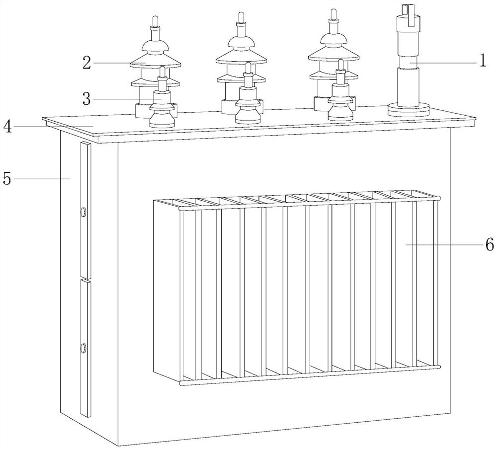 Low-voltage side filter compensation energy-saving rectifier transformer