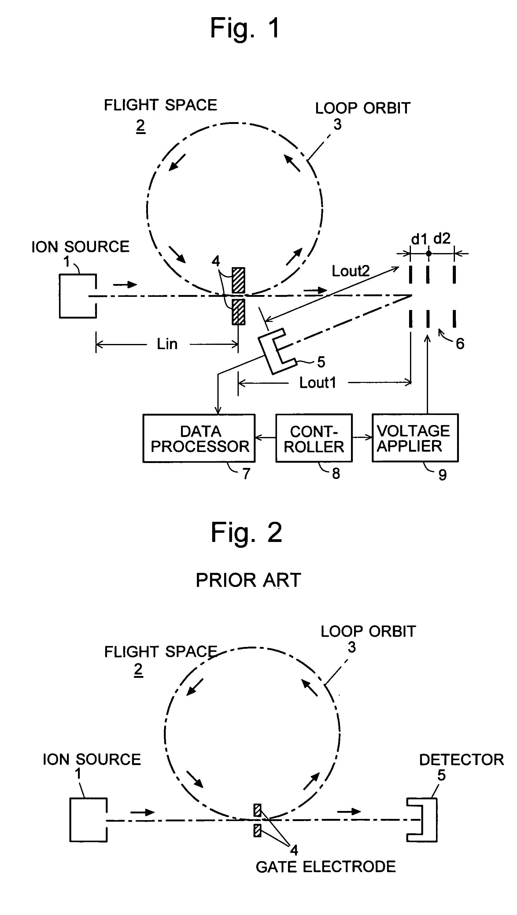 Time of flight mass spectrometer