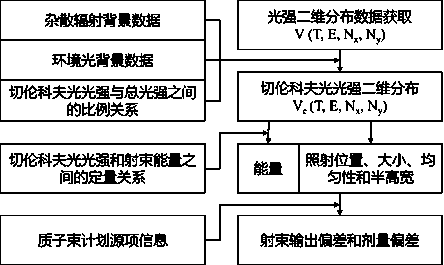 Real-time monitoring method for particle radiotherapy beam