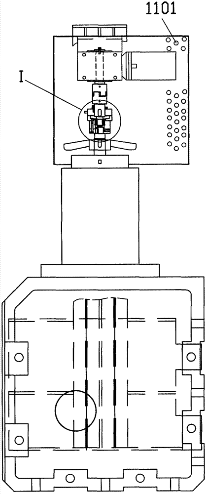 Emergency car taking device for vertical circulatory stereo garage