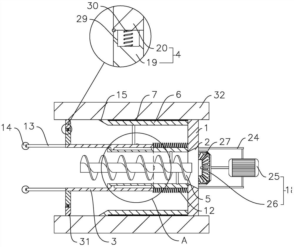 Pipeline cleaning device for water conservancy project