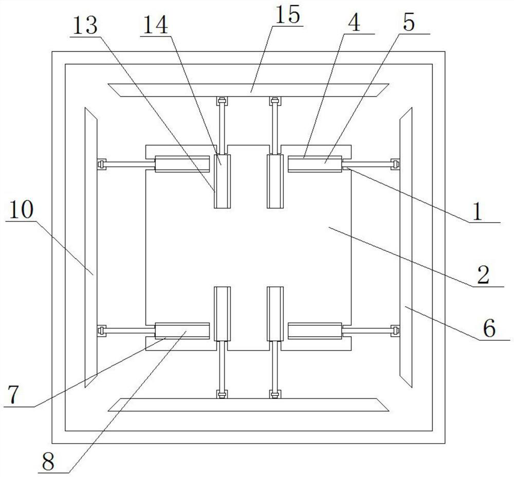 A machine room integrated cabinet that is easy to assemble and disassemble