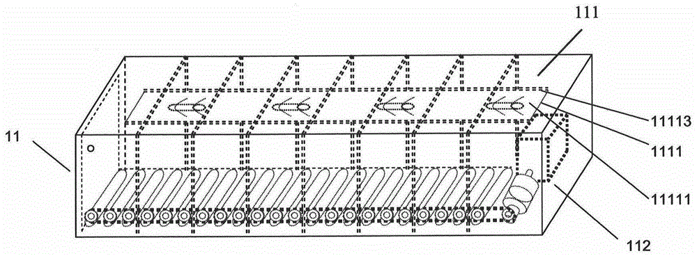 Mobile unpowered energy-saving food preservation box and preservation method