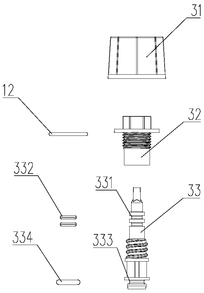 Transparent visible polysulfone water distribution manifold