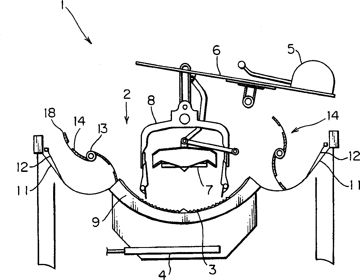 Tea-making rubbing machine