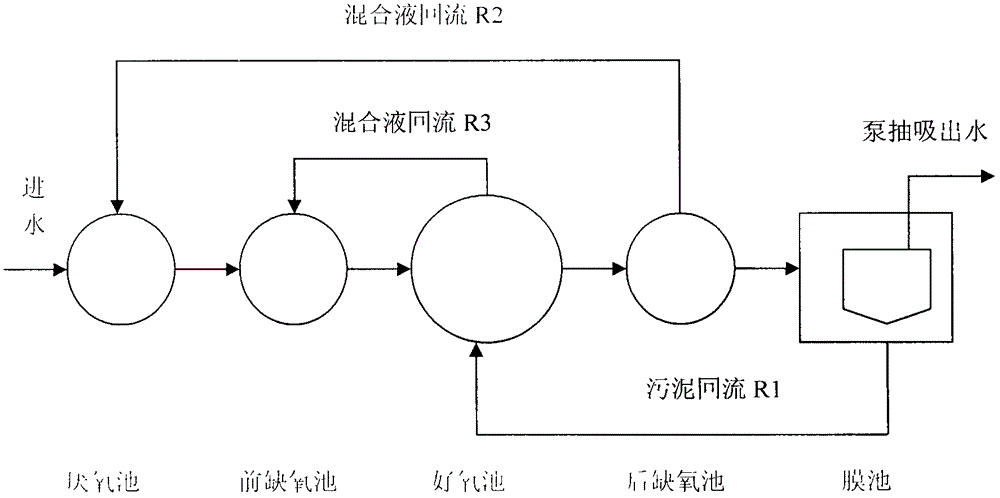 Method for treating sewage through adoption of QTCNP technology