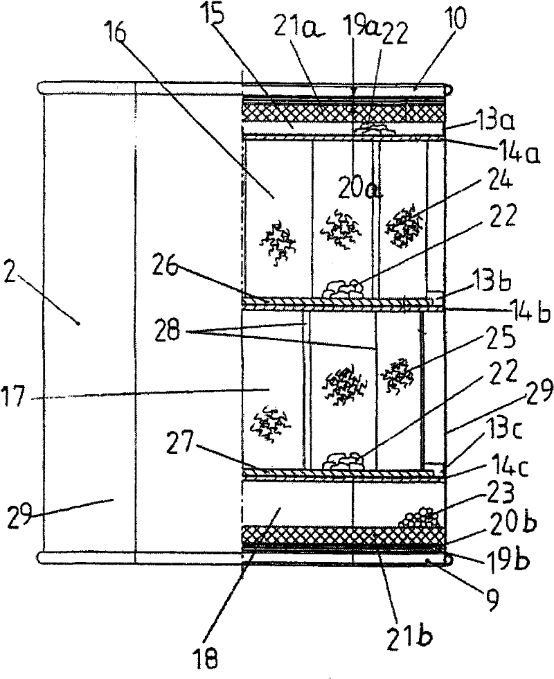 Oxygen-producing respiratory device