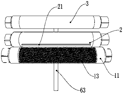 Convenient and fast antithetical couplet pasting device