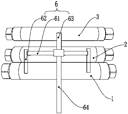 Convenient and fast antithetical couplet pasting device