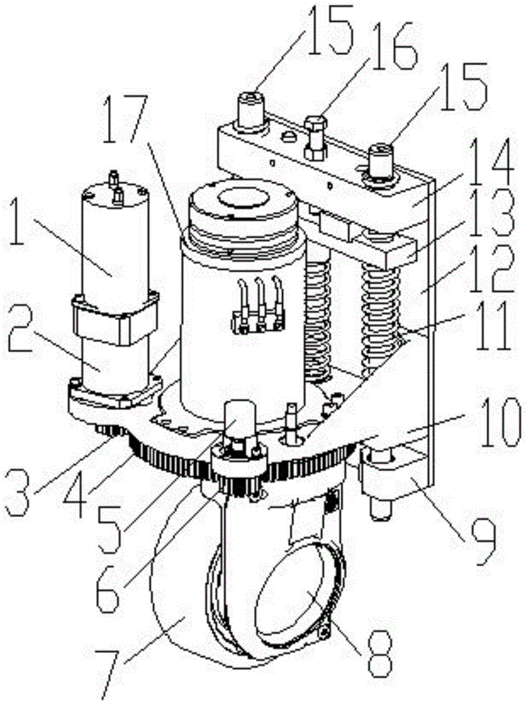 Steering wheel device with adjustable buffer force