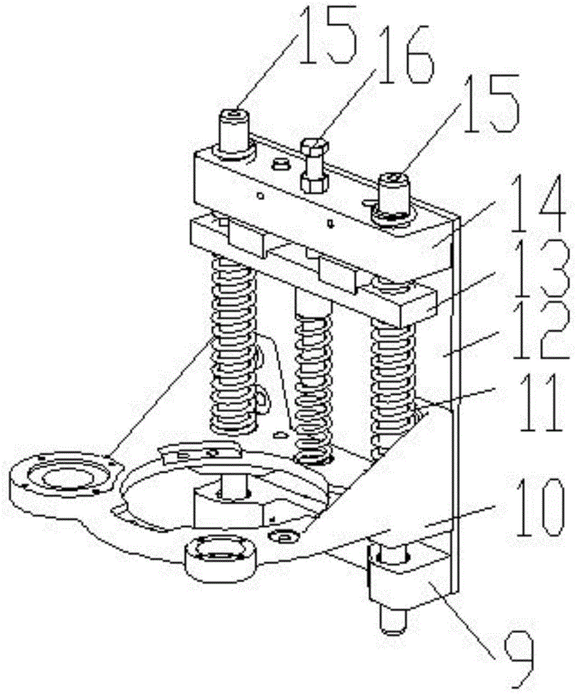 Steering wheel device with adjustable buffer force