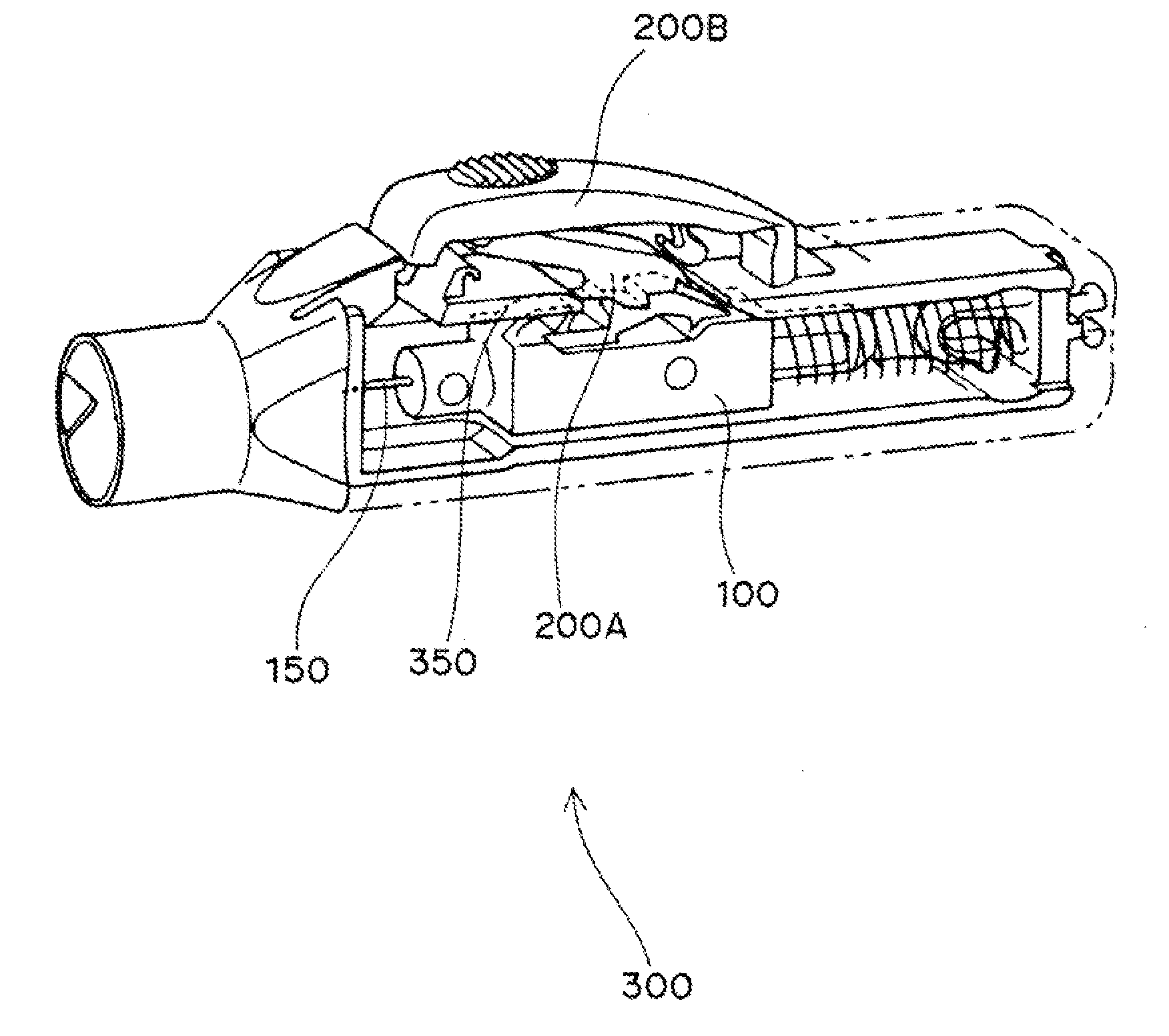 Lancet pricking device