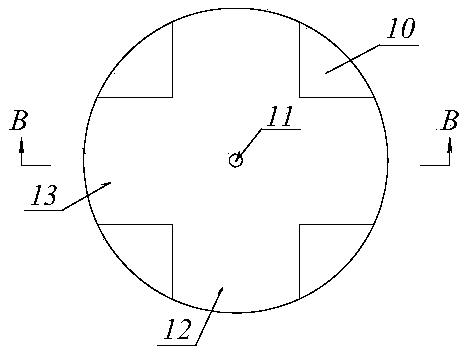 CFG (cement flyash gravel) Pile composite foundation structure and construction method