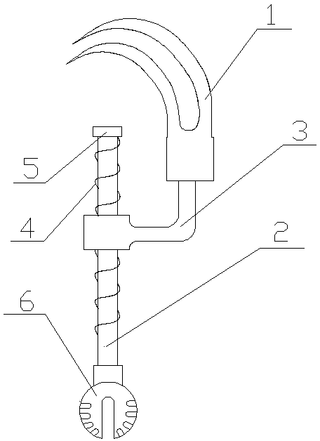 A fuse installing and taking tool