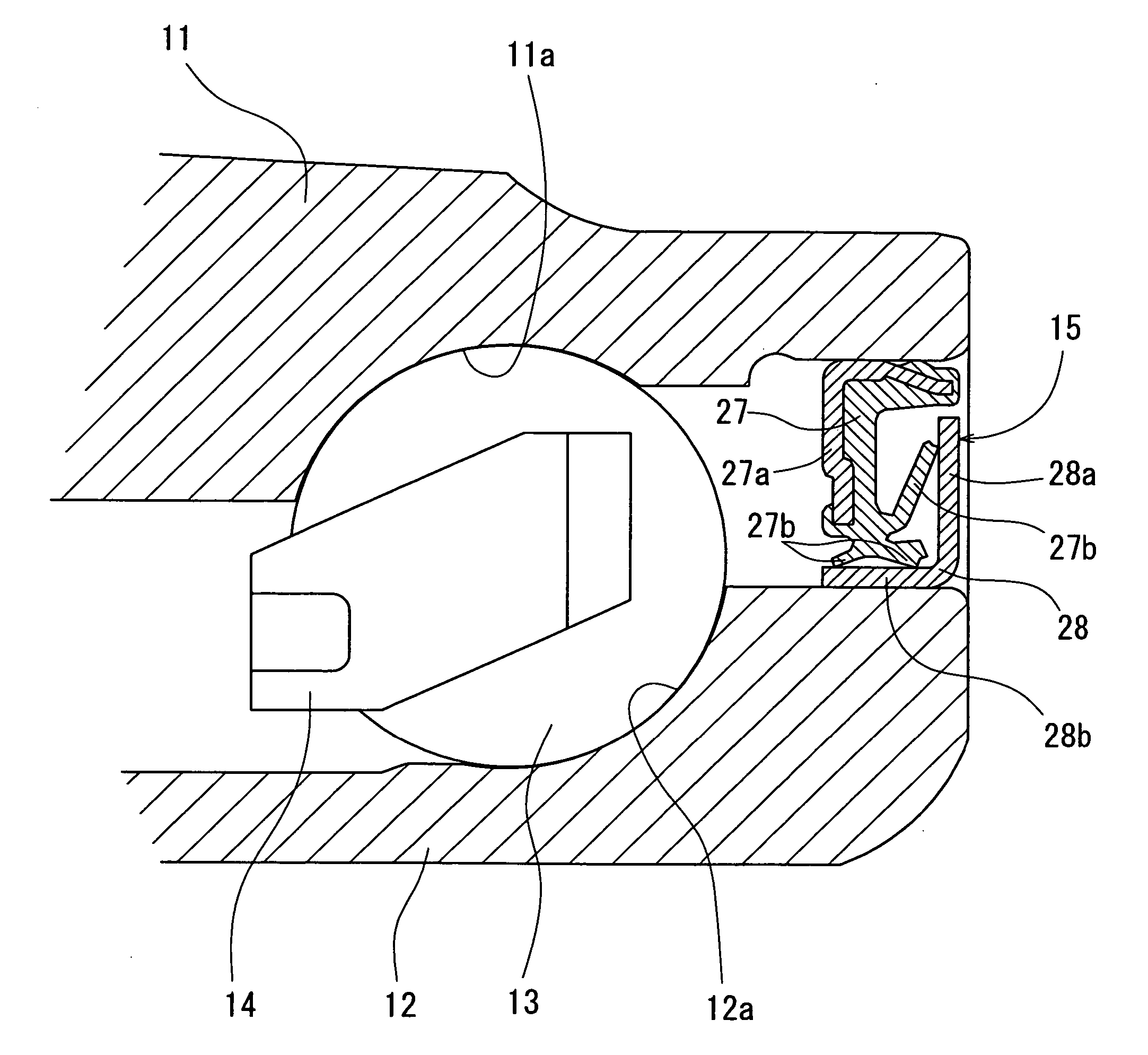 Sealed rolling bearing