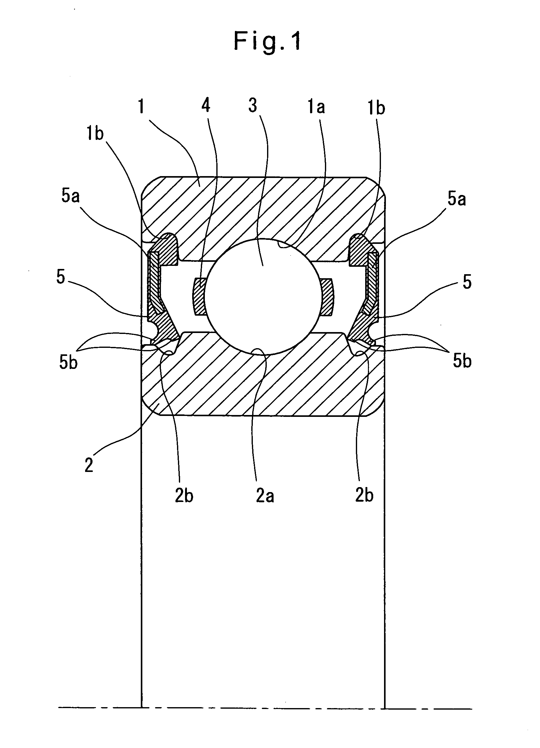 Sealed rolling bearing