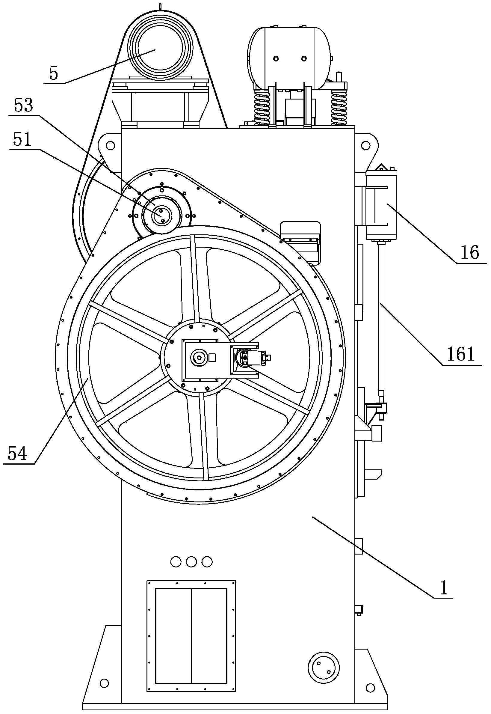 Connecting rod punch press