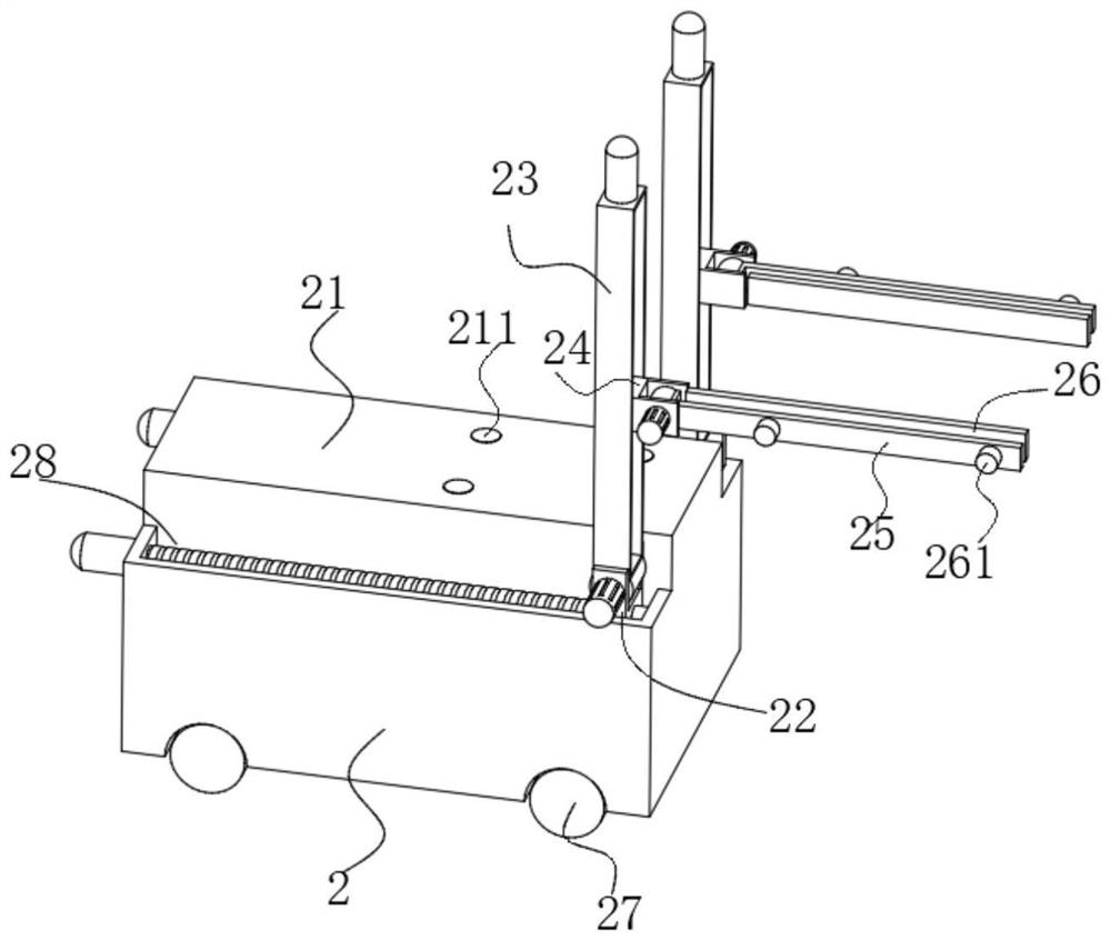 Integrated robot object transporting system and distribution method