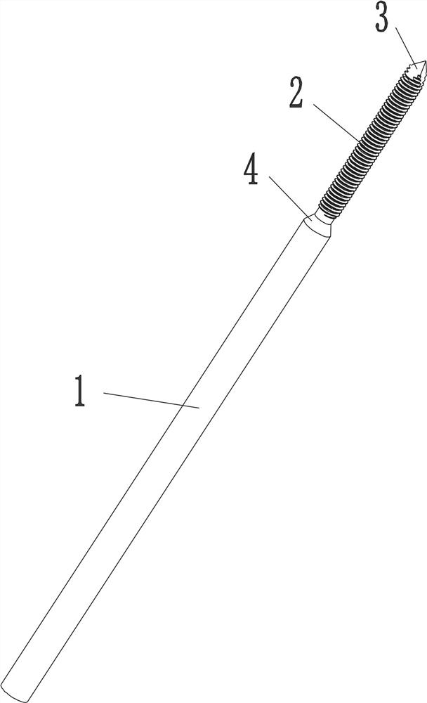 Metal bone needle