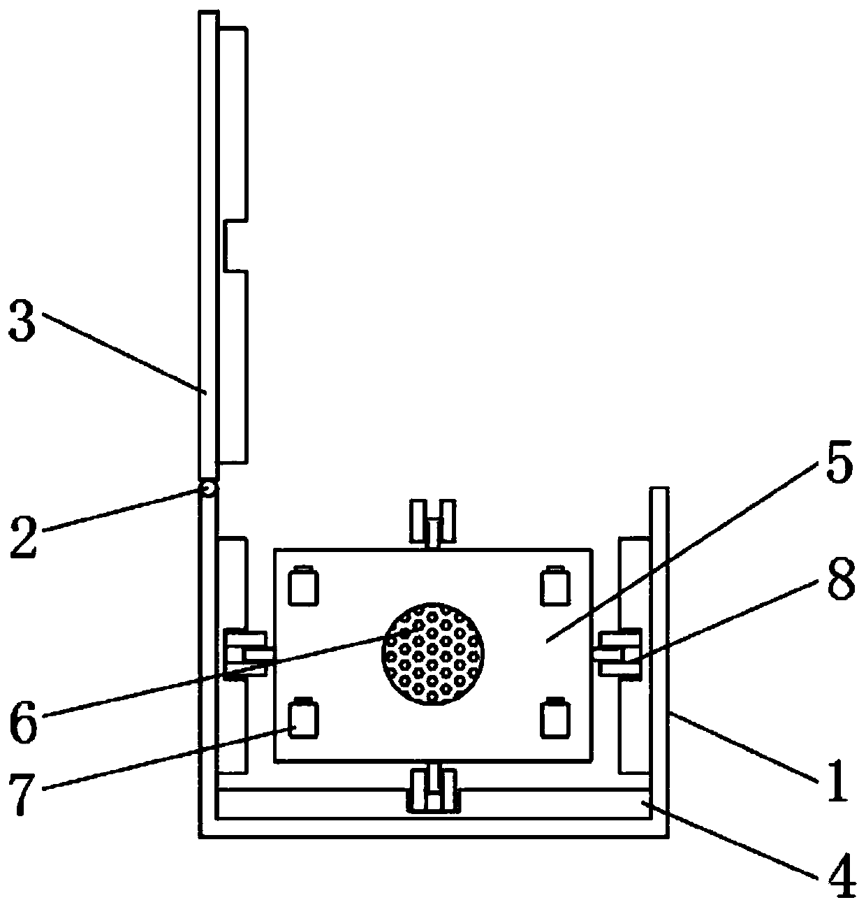 Noise reduction equipment for high-efficiency medical room