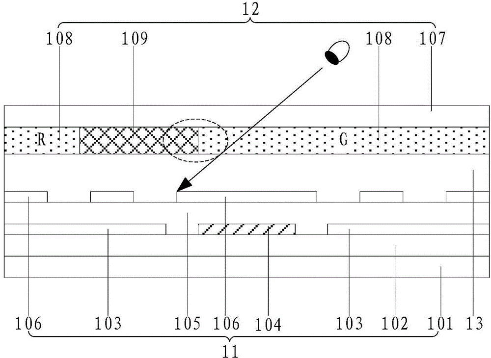 Color-film substrate and display device