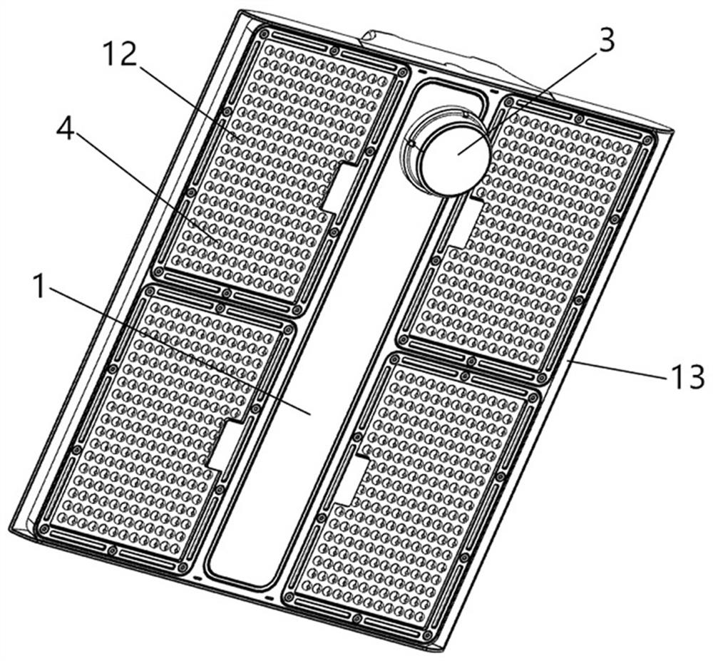 A led high bay lamp and its control system