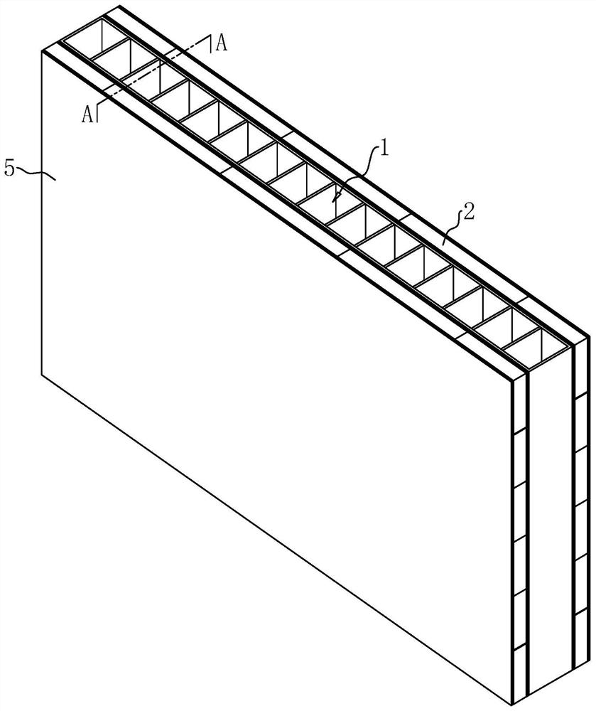 Steel tube bundle wrapped aerated plate structure and construction method thereof