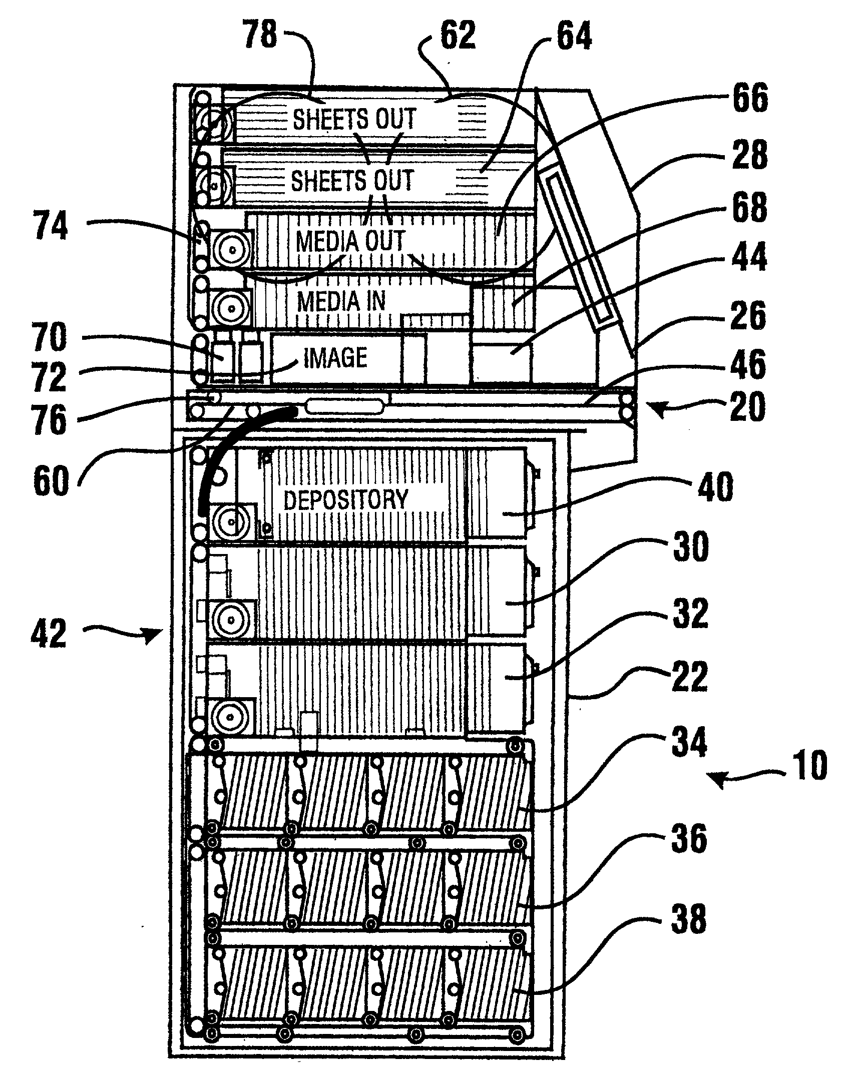 Automated banking machine