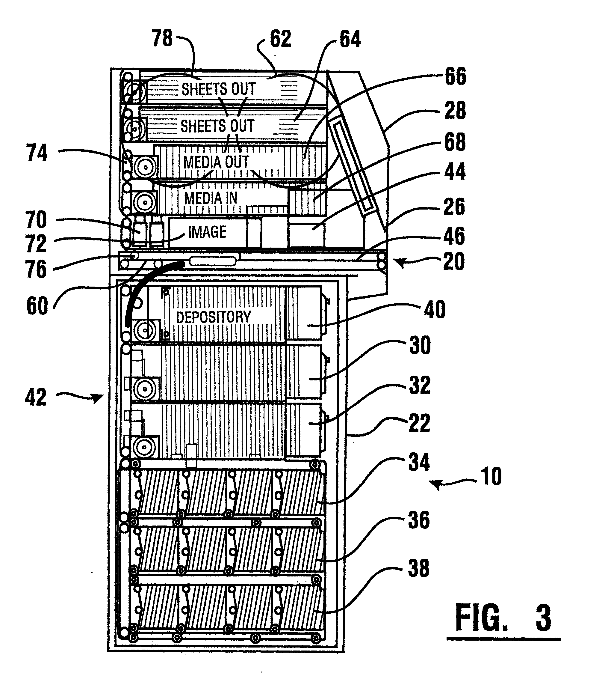 Automated banking machine