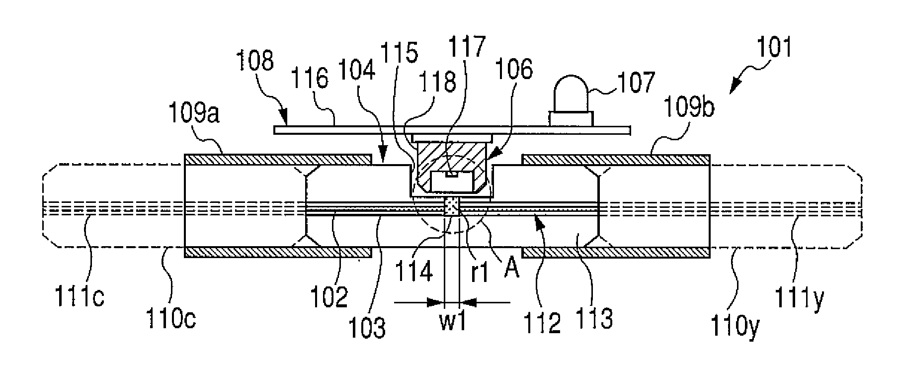 Communication Light Detecting Device