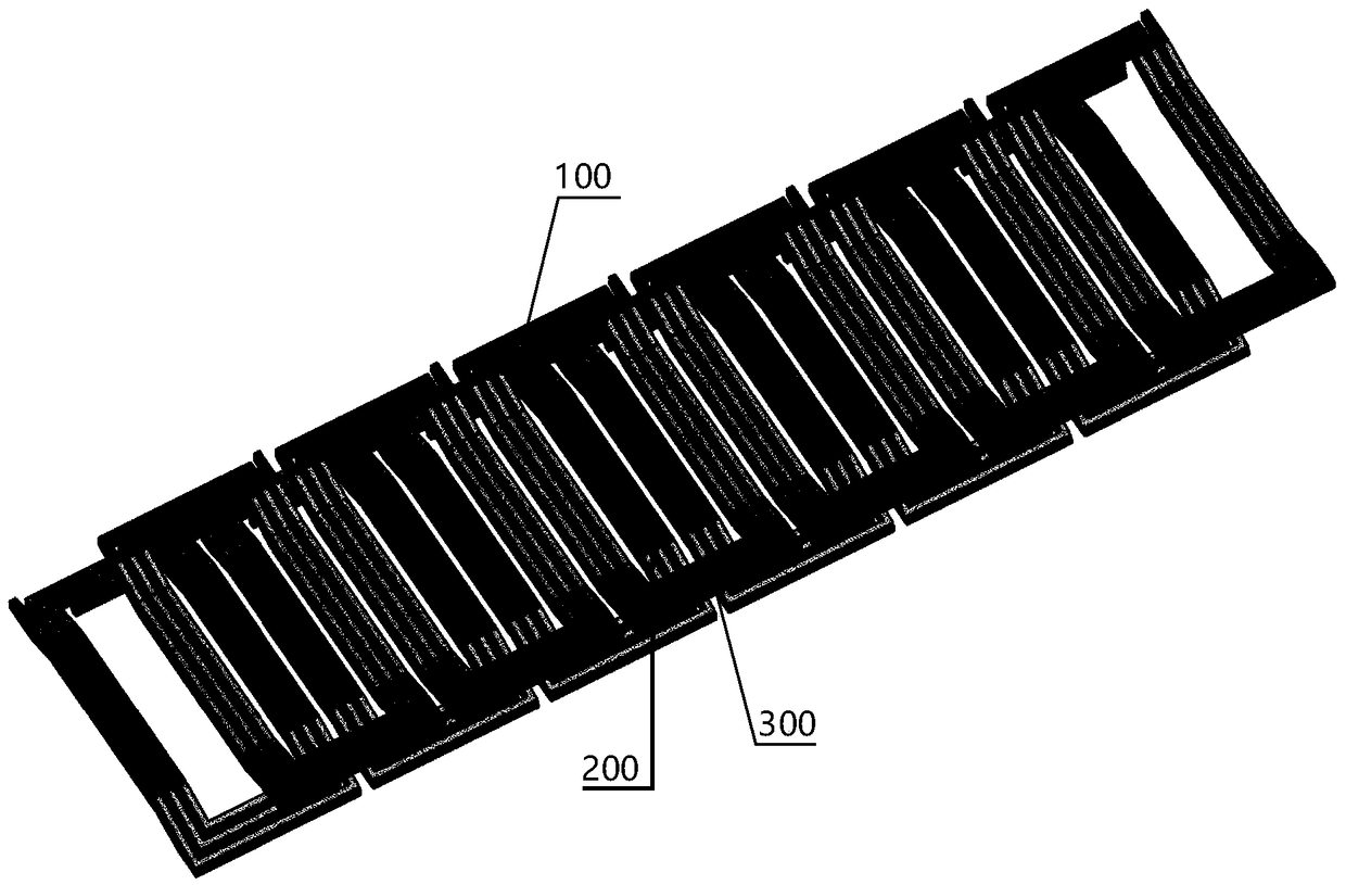 Linear coreless winding, preparation technology and linear permanent magnet motor with winding