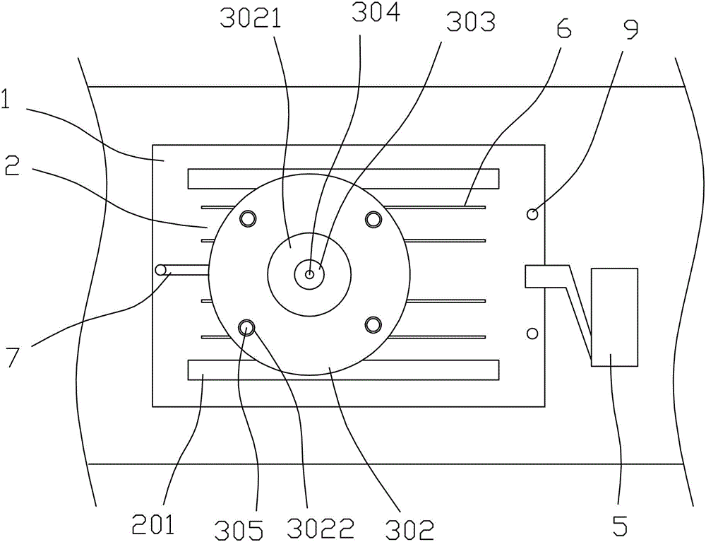 Bearing press-fitting device