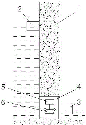 Upstream and downstream fish dam-passing and communicating device