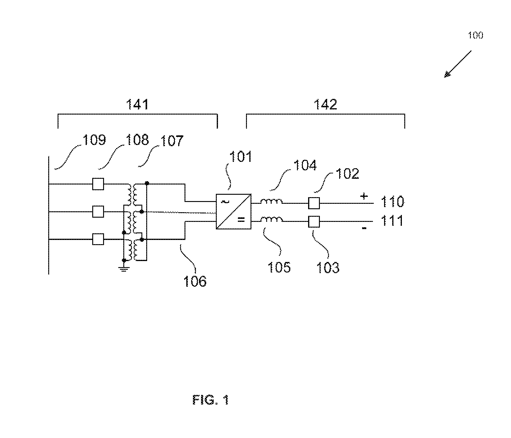 Control and protection of a DC power grid