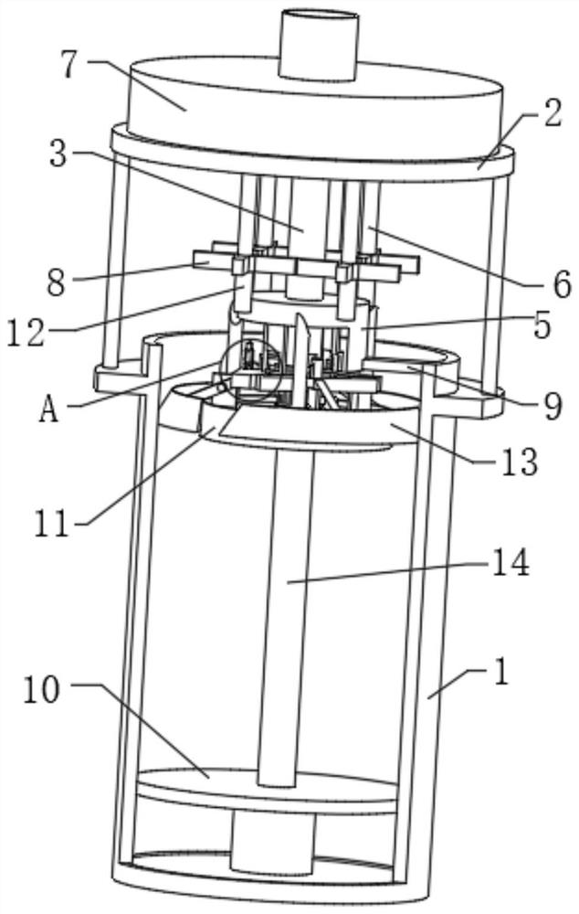 Vacuum melting equipment for chemical and blended fabric