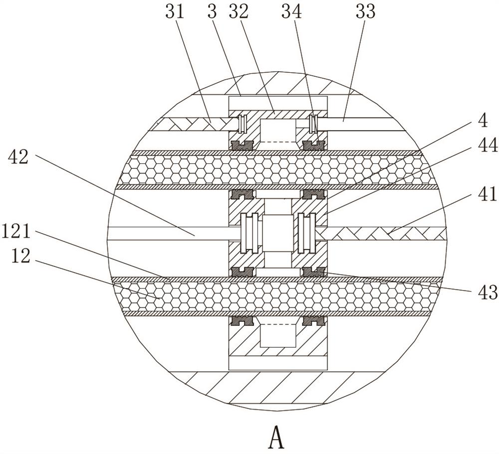 Thermal power plant desulfurization wastewater treatment system