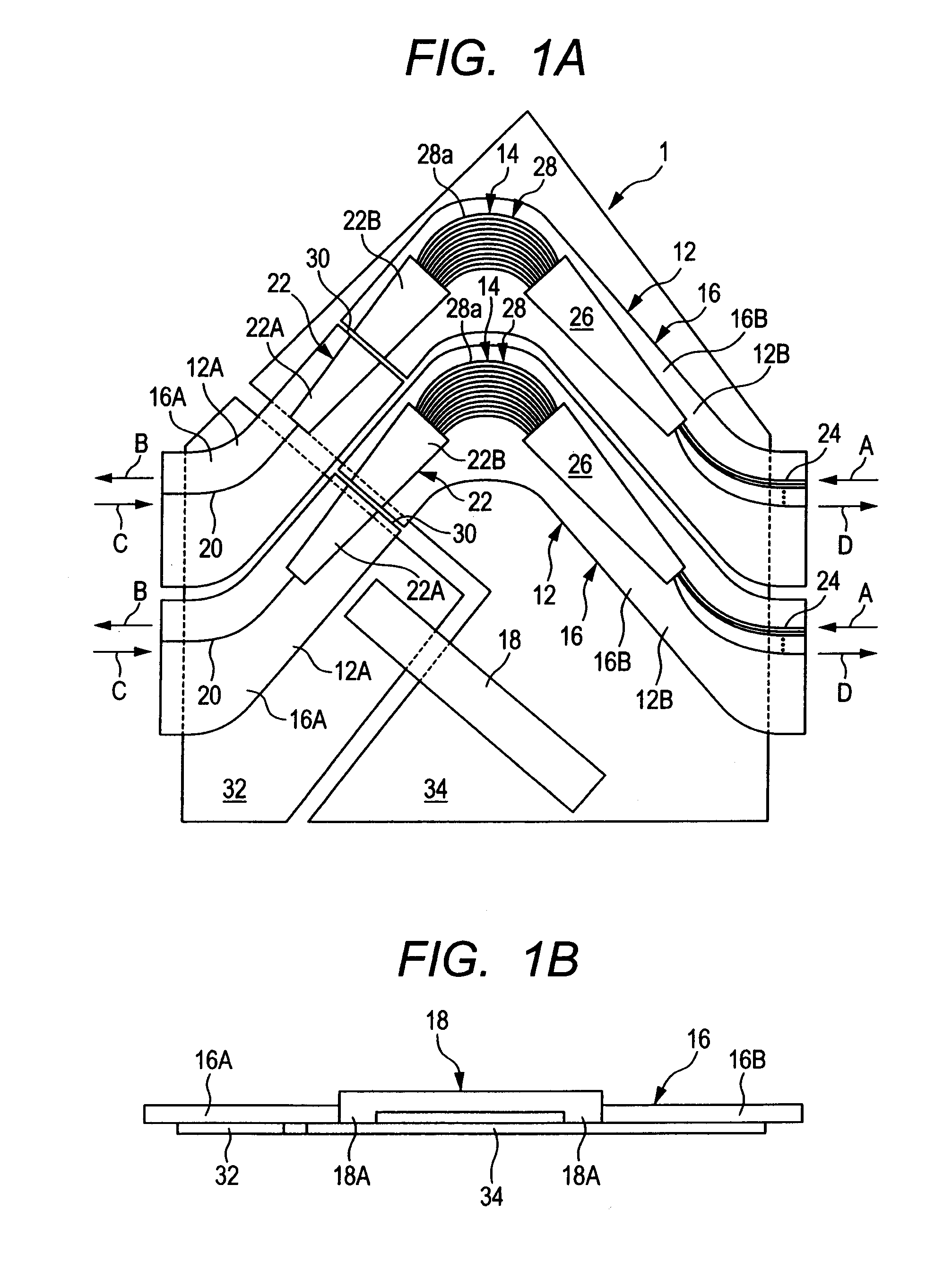 Arrayed waveguide grating type optical multiplexer and demultiplexer