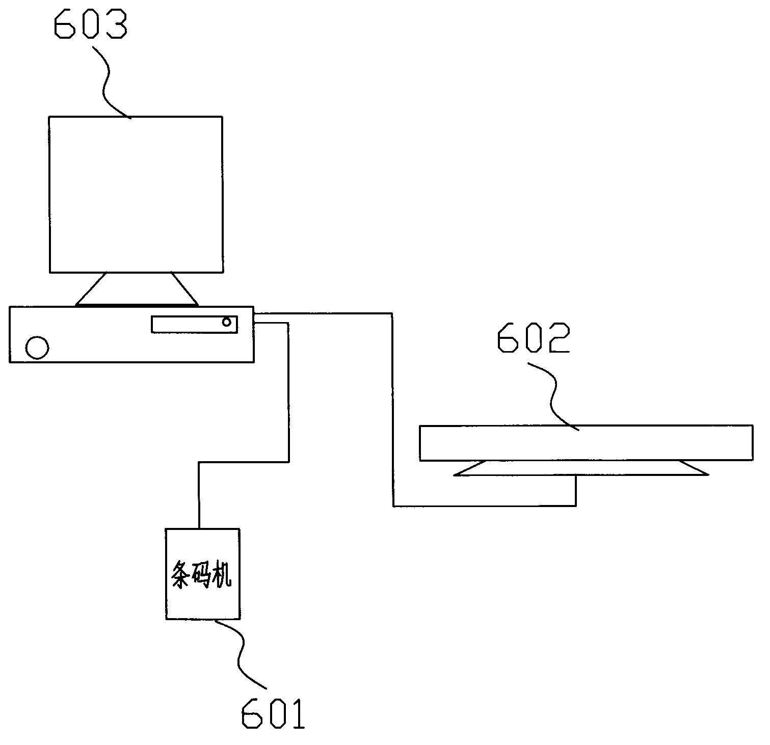 Electronic display board system for production management and display method thereof