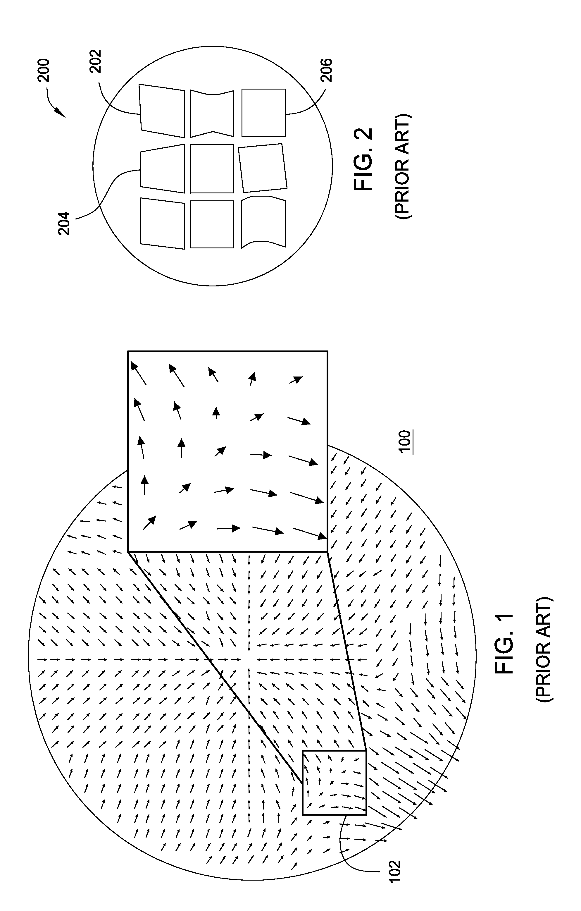 Localized stress modulation for overlay and epe