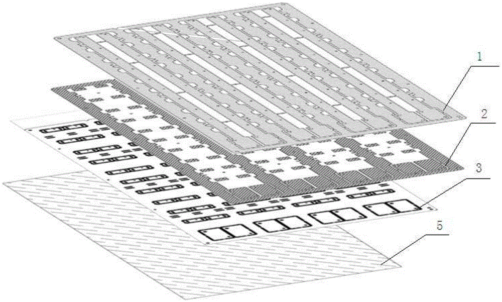 One-piece aluminum flexible circuit board with support layer switching function and preparation technology