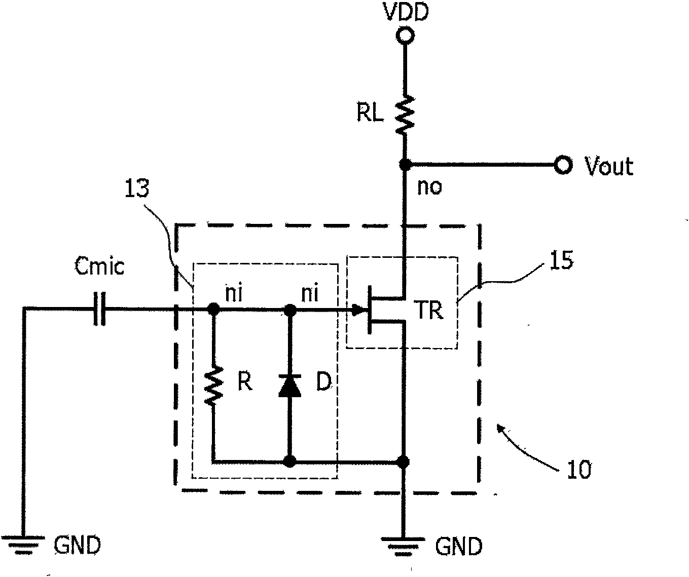 Microphone amplifier