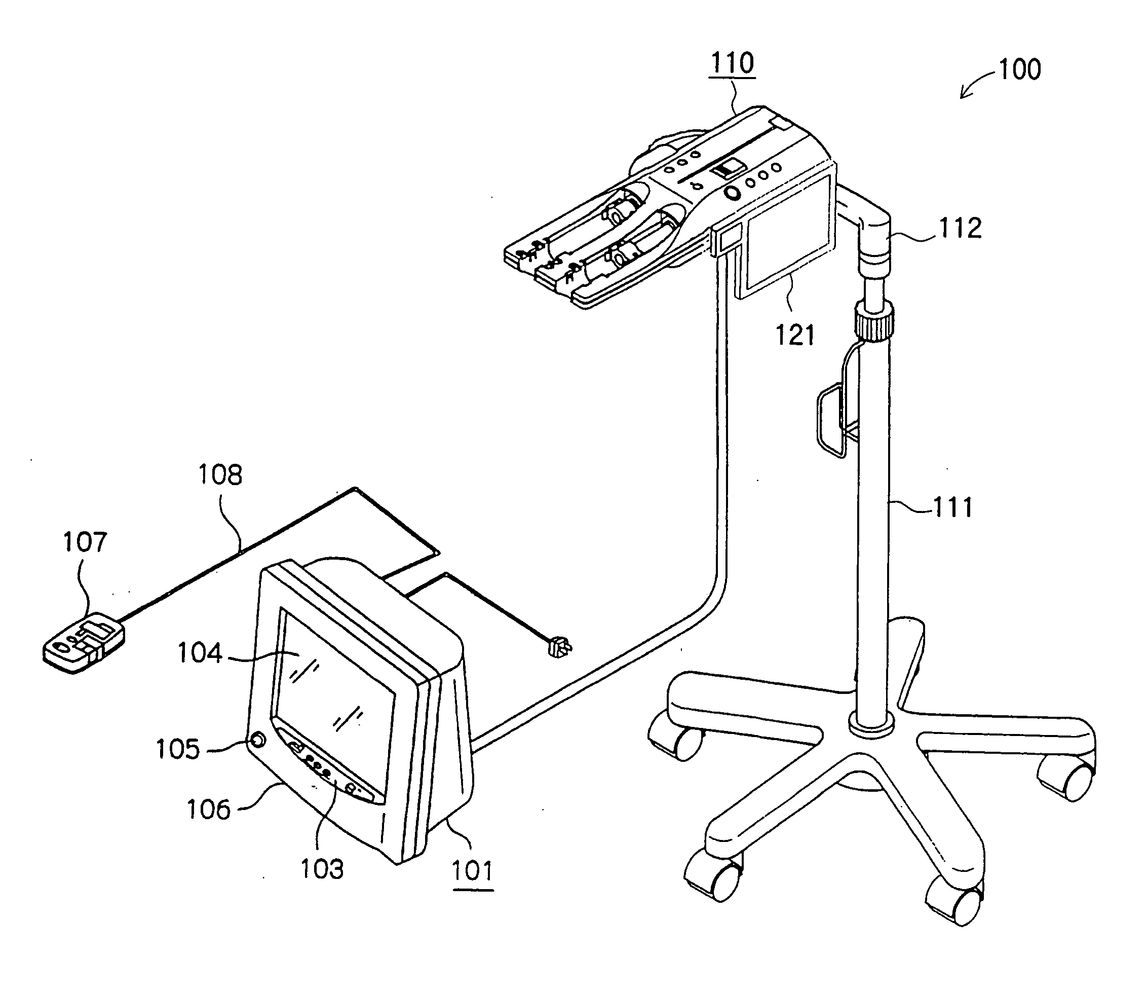 Liquid injection system having liquid injector capable of optically reading two-dimensional code assigned to liquid syringe