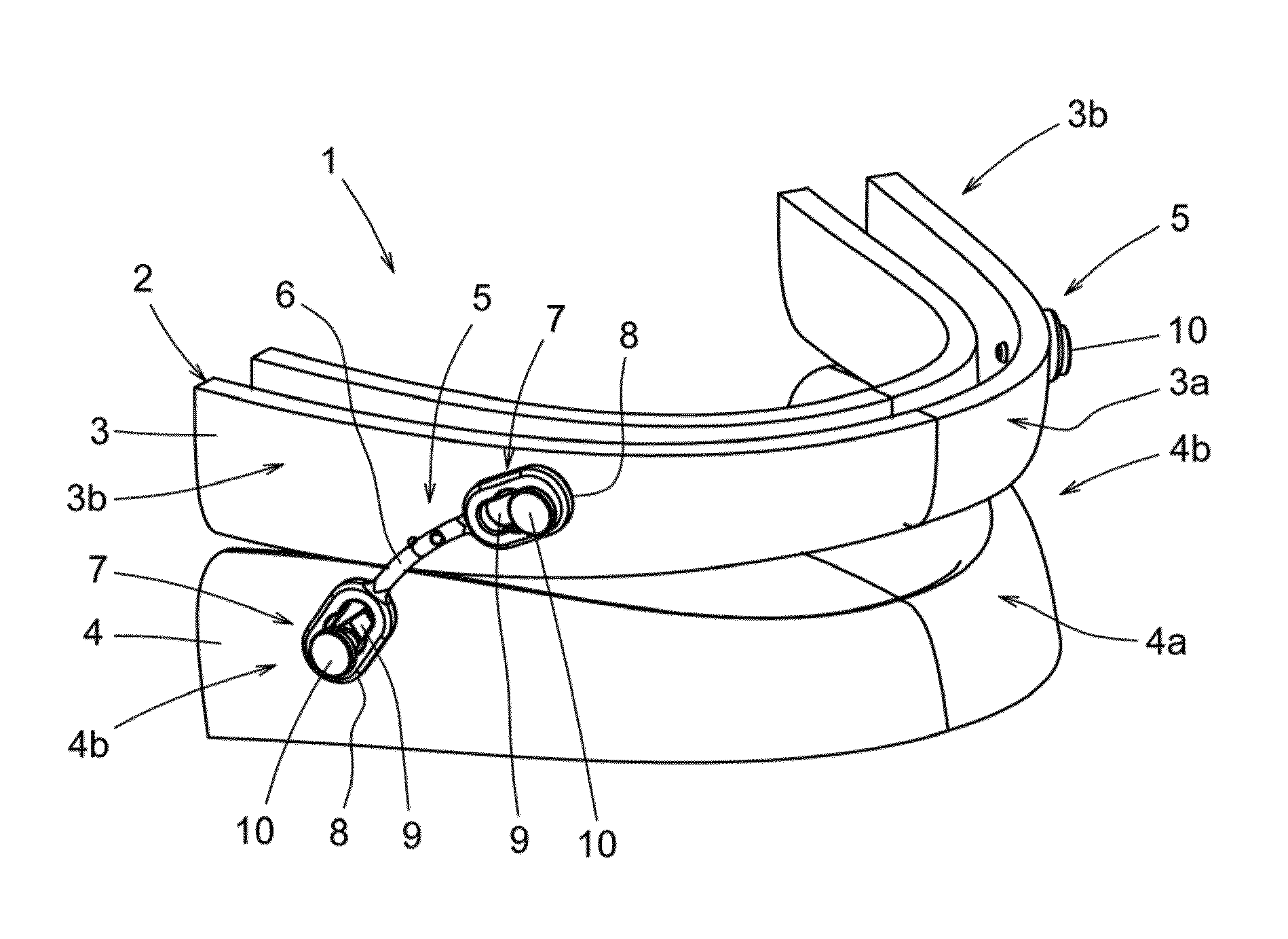 Mandibular advancement device, and a method and kit for preparing said device