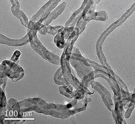 A method for purifying carbon nanotubes by evaporating acid