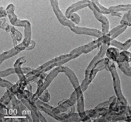 A method for purifying carbon nanotubes by evaporating acid